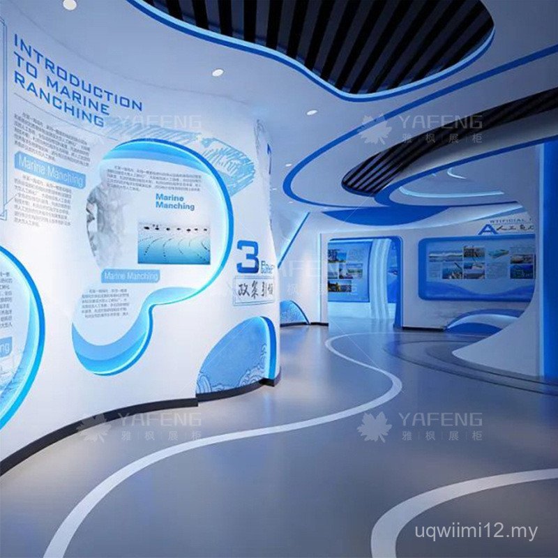Technology Sense Exhibition Hall Display Cabinet Production Enterprise ...