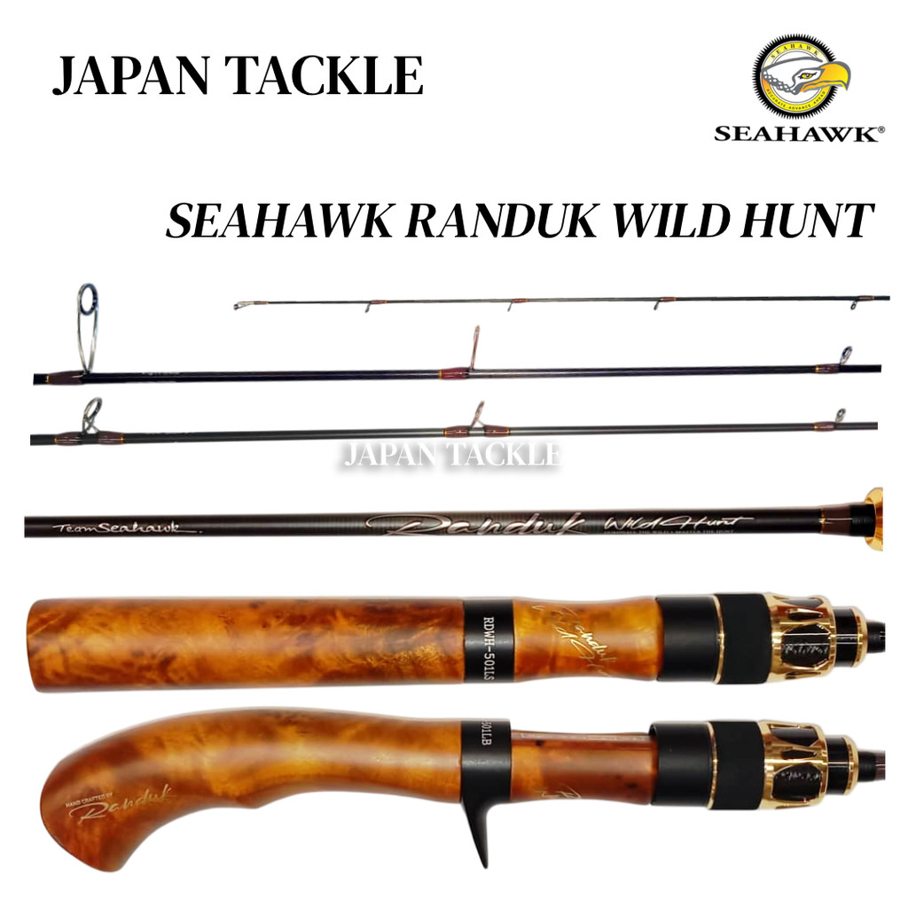 SEAHAWK RANDUK WILD HUNT (ROD BAG & ROD WITH PVC PIPE ,NO CLEAR BOX ...