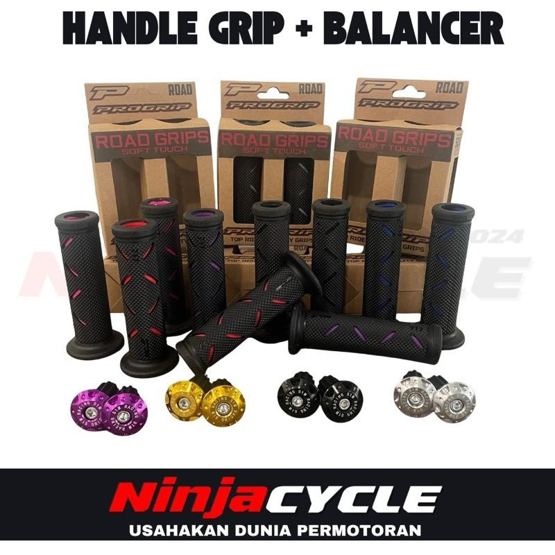 Progrip Handle grip progrip balancer set combo set Motorcycle | Shopee ...