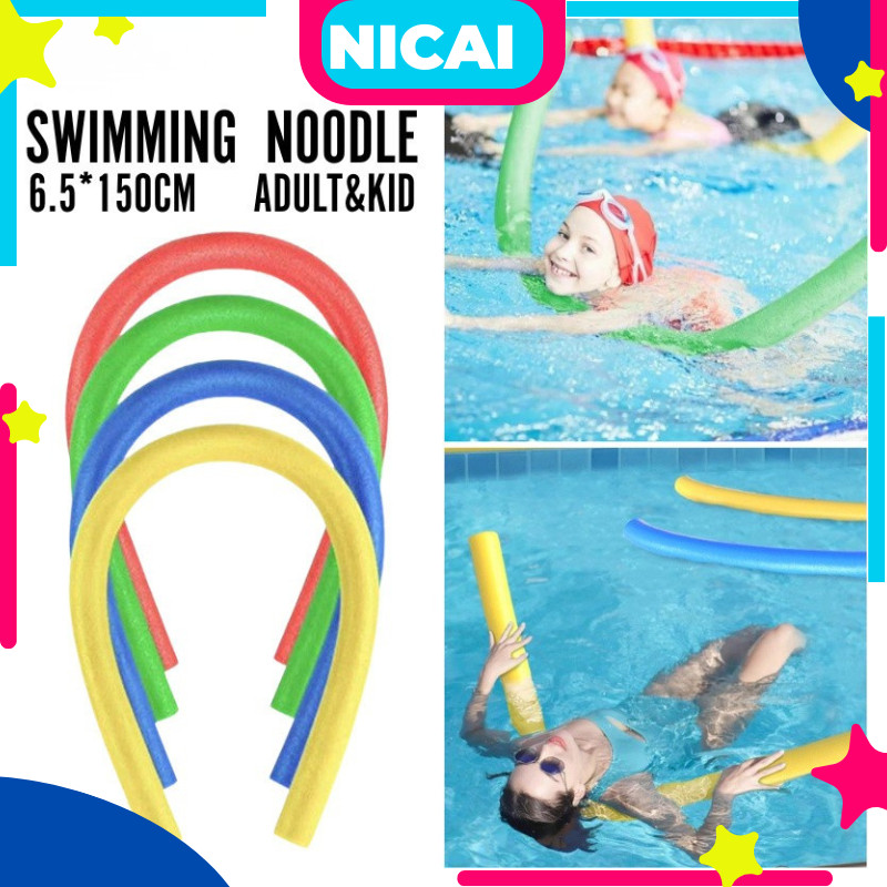 Kids Float Foam Sticks Swimming Pool Noodle Float Aid Floating Foam ...