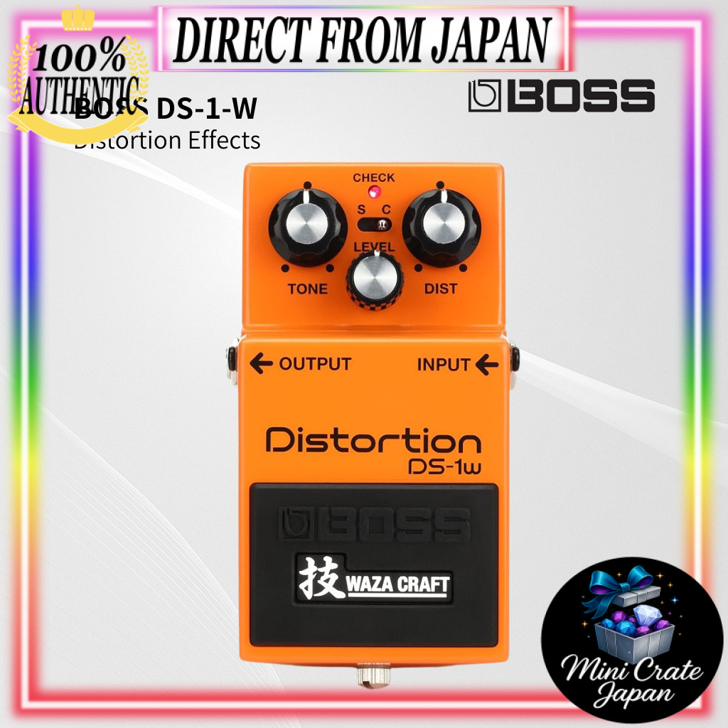 BOSS/DS-1W Distortion Technique WAZA CRAFT DS1W Made in Japan Boss ...