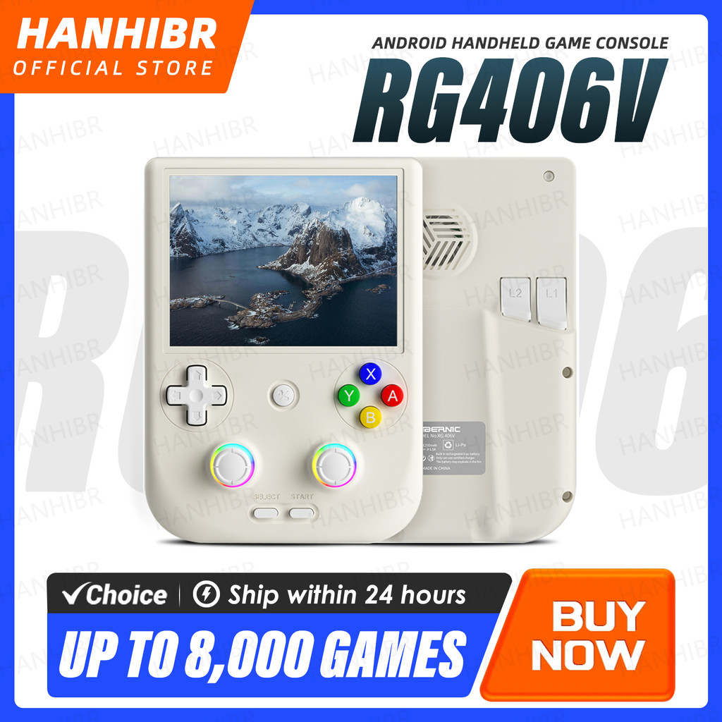 ANBERNIC RG406V Retro Handheld Game Console 4