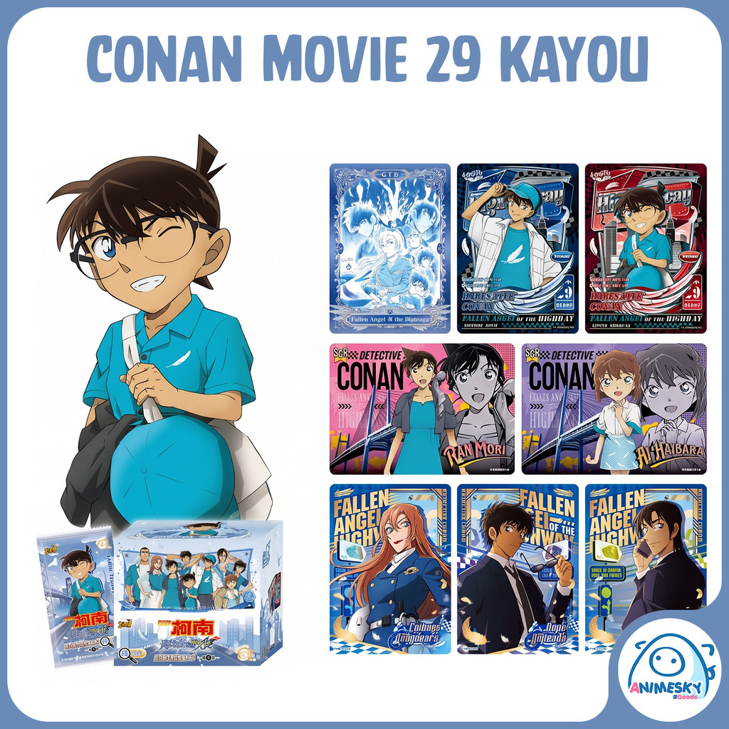 [Available] Conan Movie 29 Character Card Pack Genuine Kayou Fallen ...