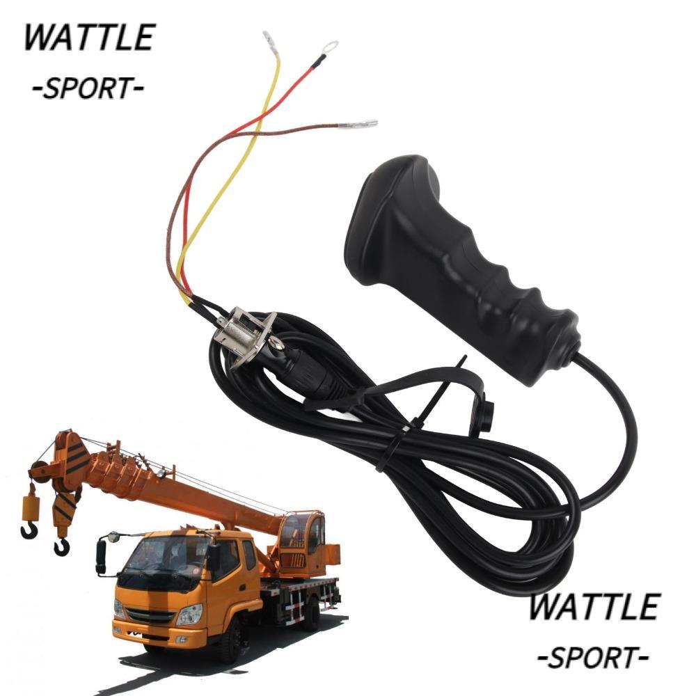 WATTLE Winch Remote Control, 12V‑24V 250A Wired Hand Remote Control ...