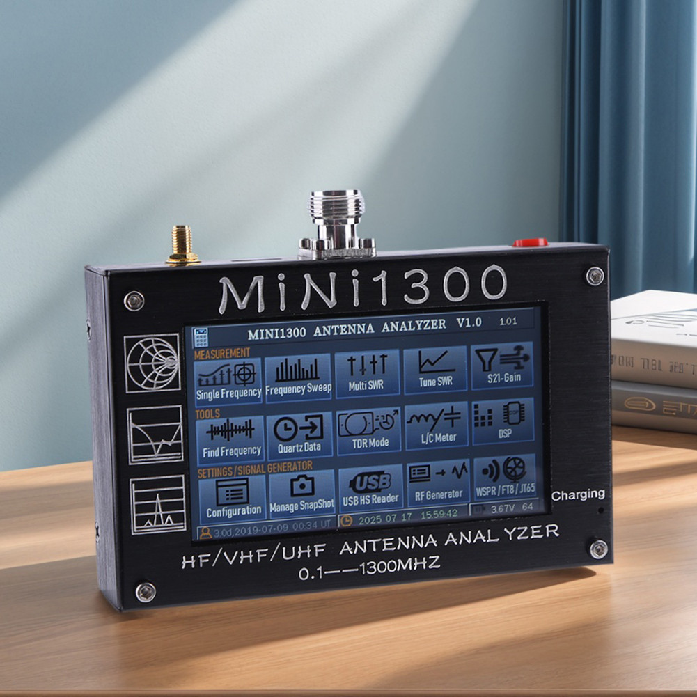 Antenna Analyzer Meter Tester with Touch Screen Aluminum Shell Portable ...
