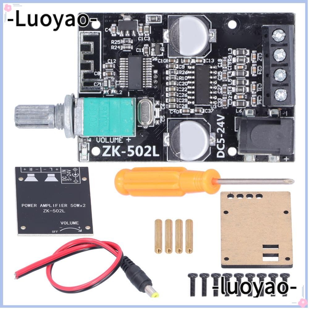 LUOYAO1 Audio Amplifier Module, BT 5.0 2x50W Dual Channel BT Power ...