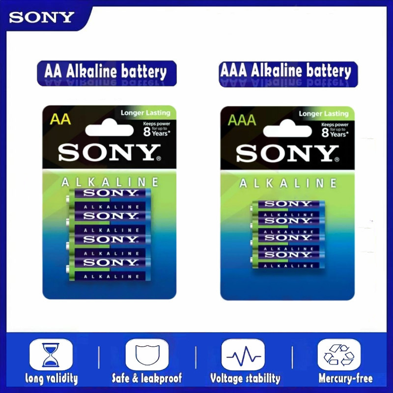 SONY AA / AAA 1.5V Long-Lasting Alkaline Battery | Shopee Malaysia