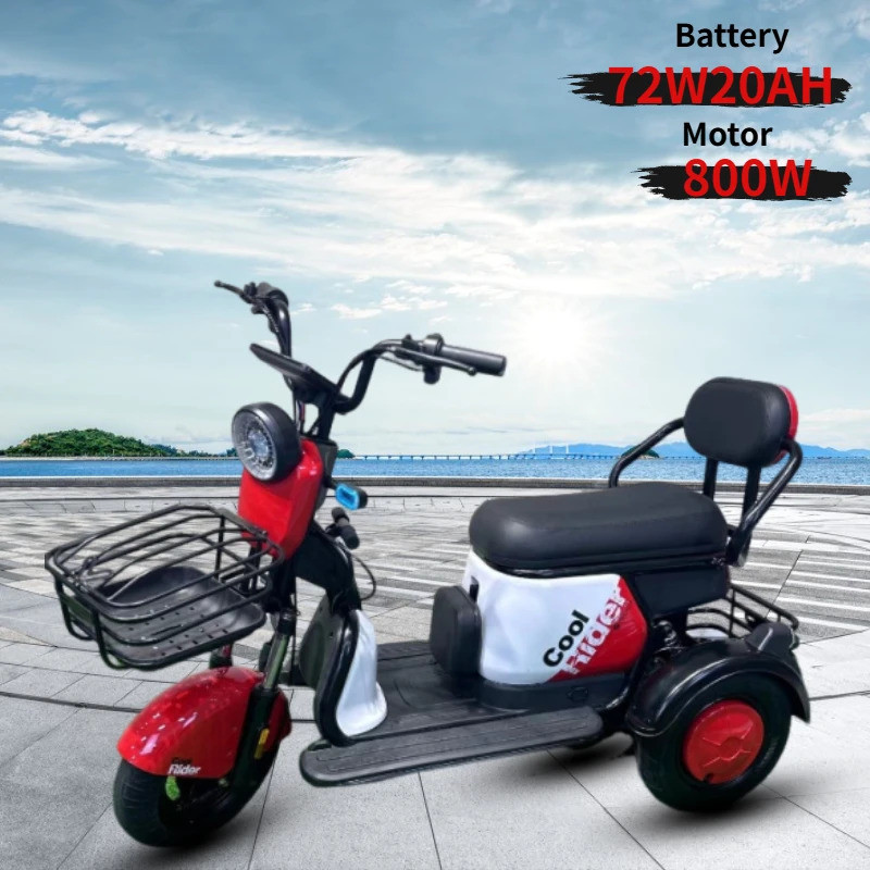 Basikal Beca Elektrik Baharu 800w72v20ah Perjalanan Bandar Ibu bapa ...