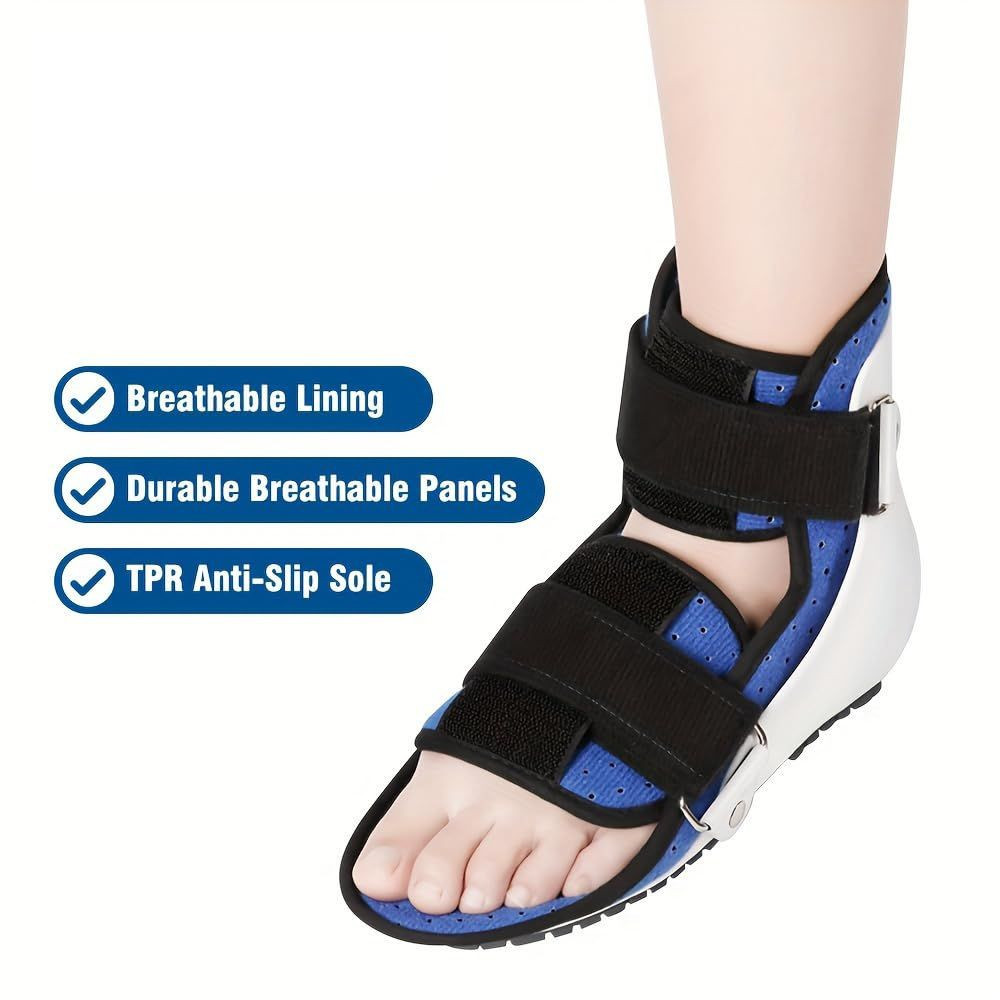 1Pcs Walking Boot for Broken Foot, Medical Fracture Support, Post-Op ...