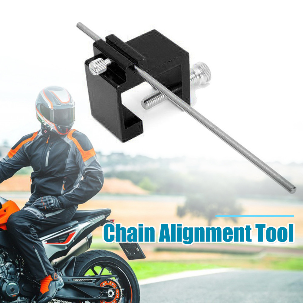 [Acatcool.my] Motorcycle Chain Adjusting Alignment Tool Heavy Duty for ...