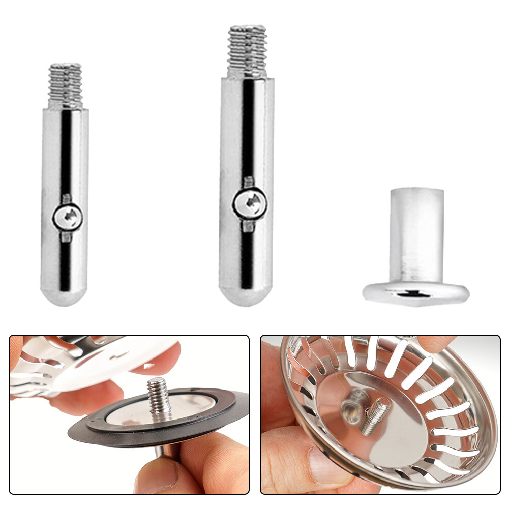 [LSAR-HOT] Premium Kitchen Sink Strainer Replacement Waste Plug Rod ...