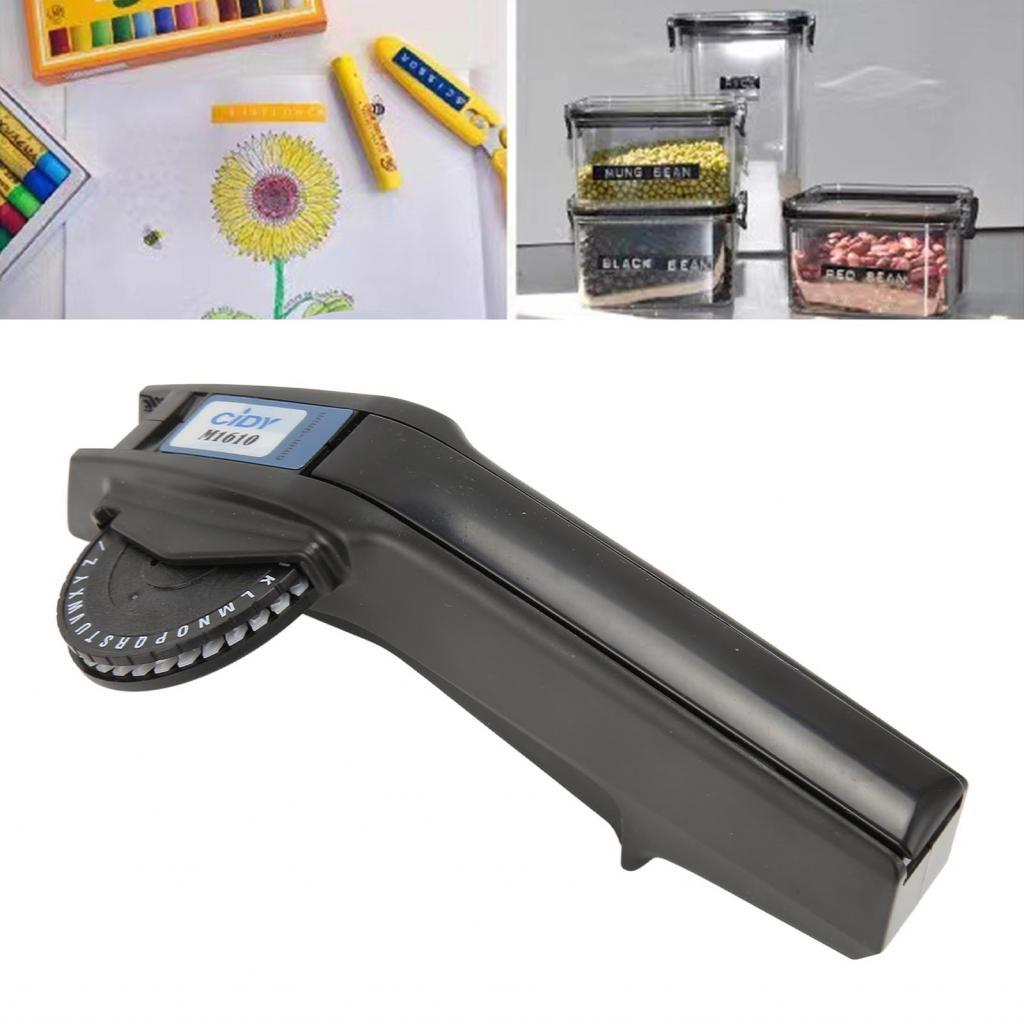 Hanhan1 Travel Friendly Label Maker Portable Embossing Crafting Compact ...