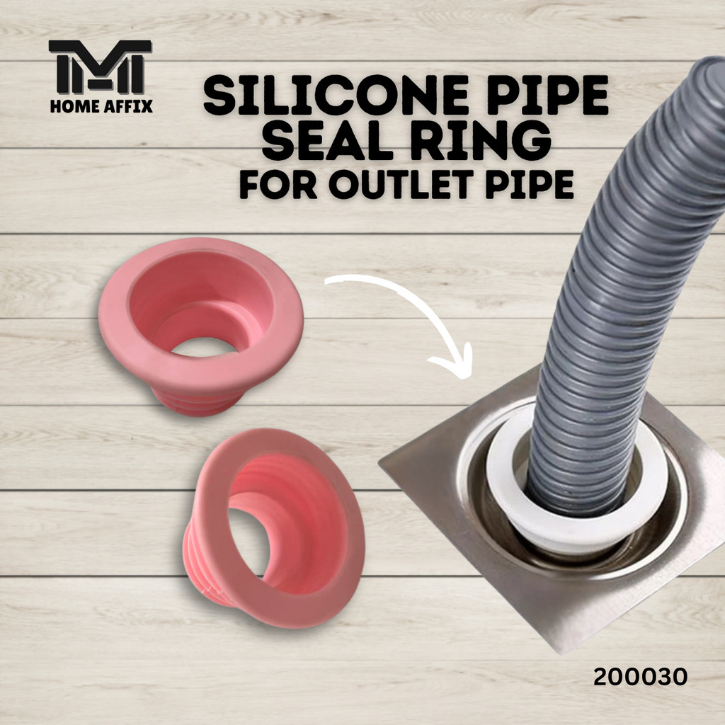 Home Affix Silicone Pipe Seal Ring for Outlet Pipe | Shopee Malaysia