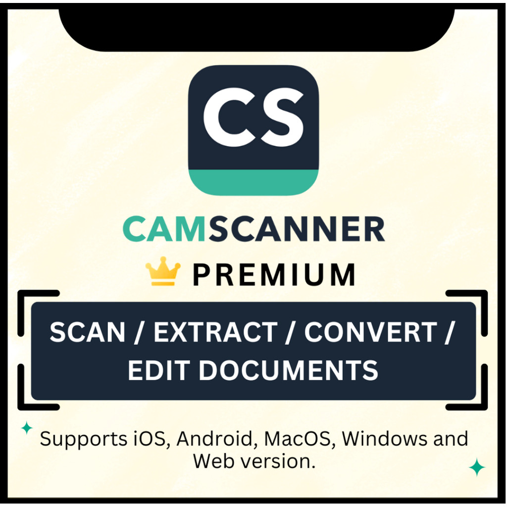 CamScanner Gold Premium Gold Unlocked | No Watermark PDF EDITOR ...