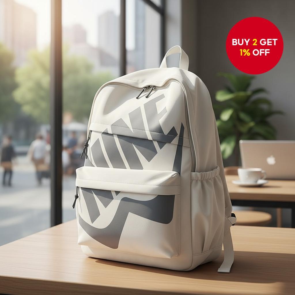 New Brand Letter Design Backpack, Large Capacity Student Schoolbag ...
