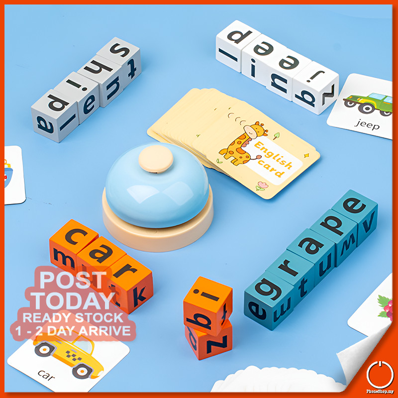 𝐓𝐇𝐈𝐍𝐊 𝐋𝐎𝐎𝐏 Word Spelling Building Board Game Alphabet Cards Educational ...