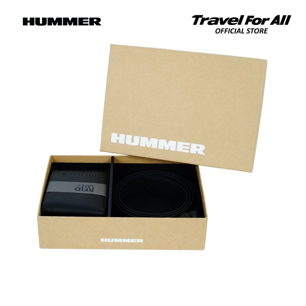 HUMMER MEN'S GIFT SET WALLET+AUTO BELT - 13470530 | Shopee Malaysia
