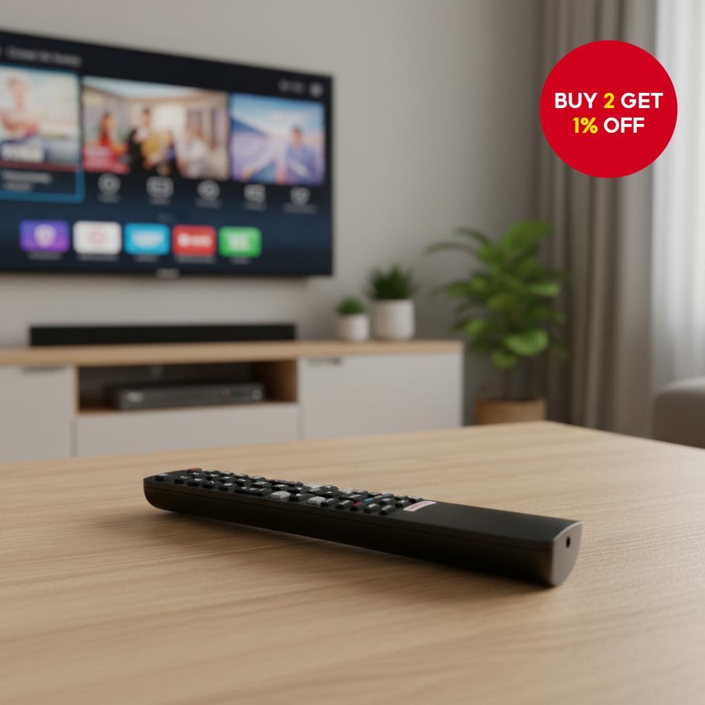 Universal RC802N YA12 Remote Compatible with TCL Android Televisions ...