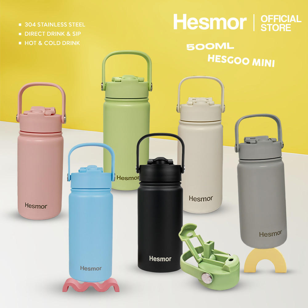 HESMOR HESGO MINI 304 Stainless Steel 500ML Thermos Bottle Insulated ...