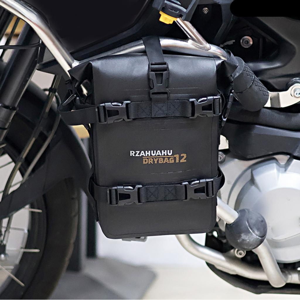 thooth Fockety Waterproof Motorcycle Tail Bag 4L Bumpers Frame Crash ...