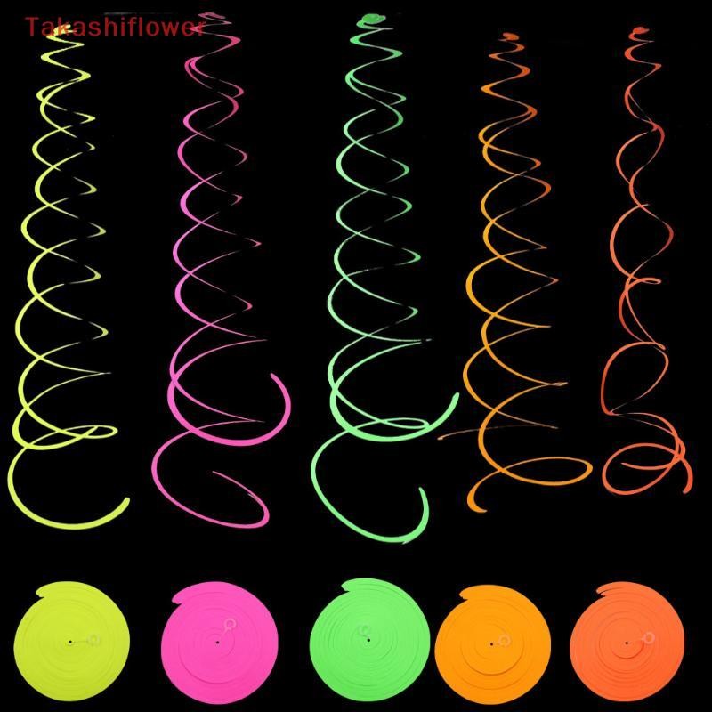 (Takashiflower) 5/10/20pcs Glowing Hanging Swirl Party Decorations ...