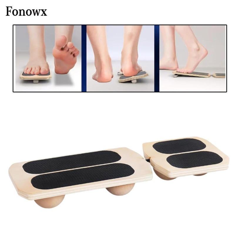 Ankle Stretch Board - Incline Plate, Foot Slant | Adjustable Wooden, Non-Slip Balance Tool For - View #9