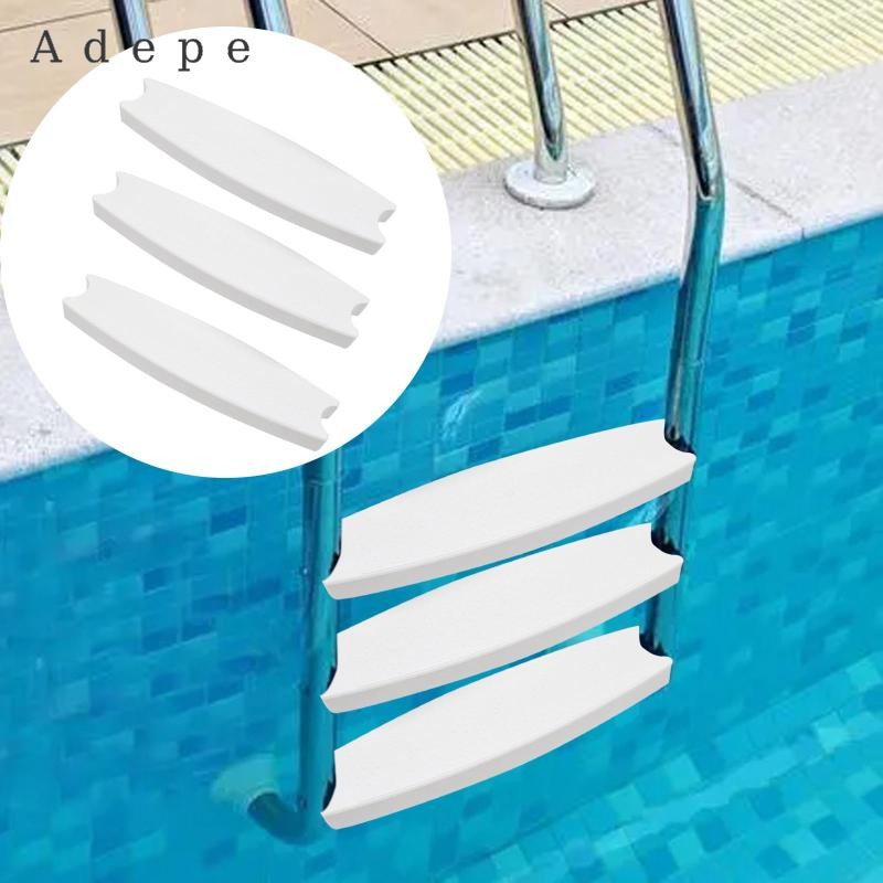 Adepe 3 Piece Pool Entry Rung Set, Pool Ladder Rung Set, Stable with ...