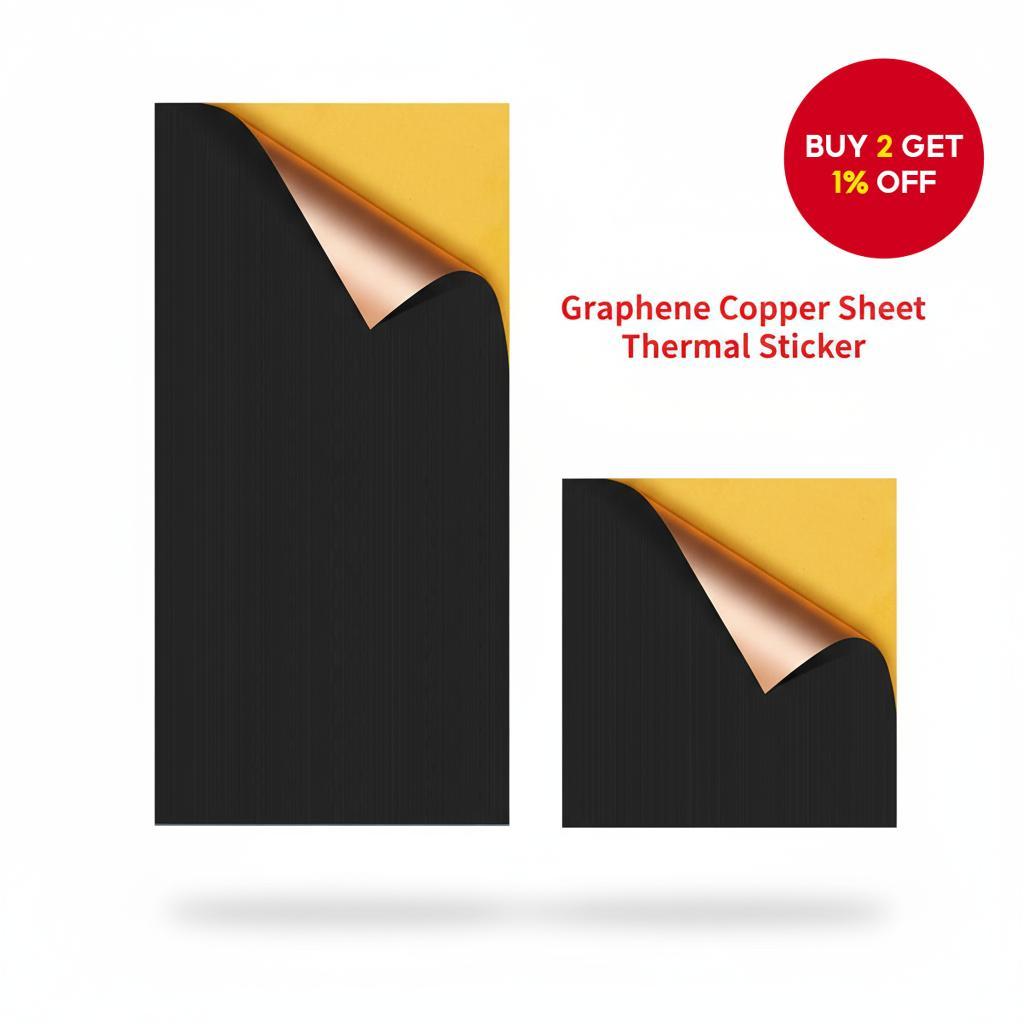 Graphene Copper Thermal Sticker for Passive Heat Dissipation Pad ...