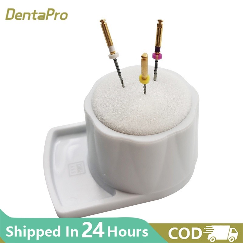 Dental Lab Round Endo Stand Rubber Pin Device Root Canal File ...