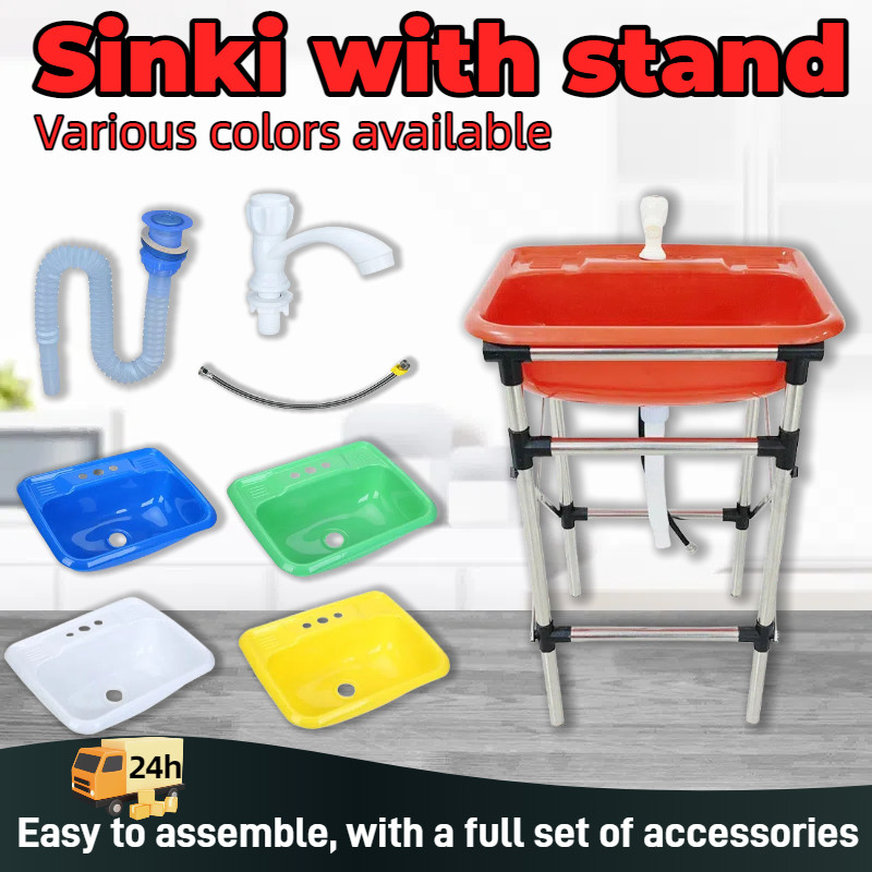 Sinki Portable Kitchen Sinki Sinki Dapur Portable sink with Stand ...