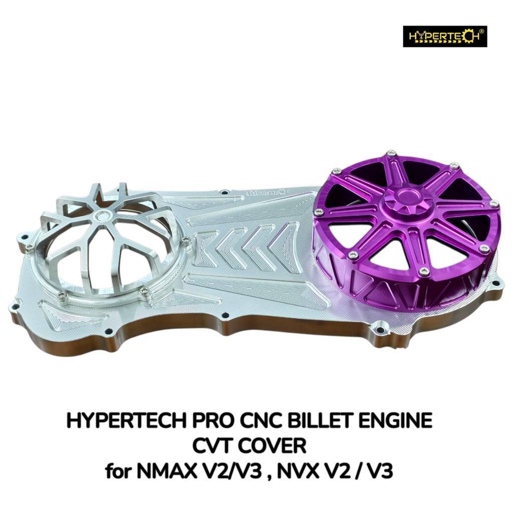 HYPERTECH PRO CNC BILLET ENGINE CVT COVER NVX V2 V3 & NMAX V2 V3 ...