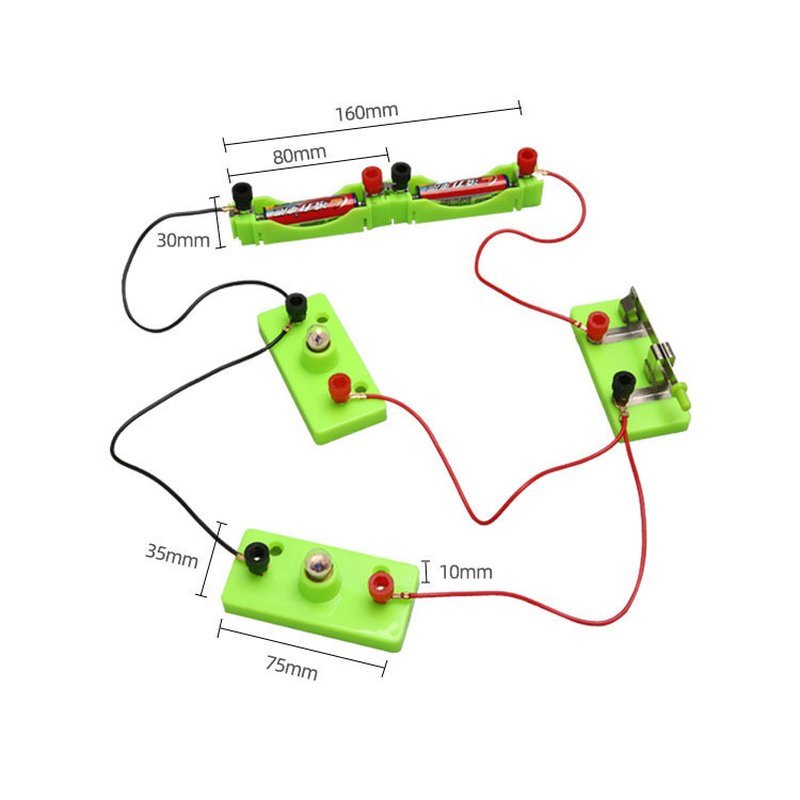 Electric Circuit Kit Science Experiment Set Series Parallel Circuit ...