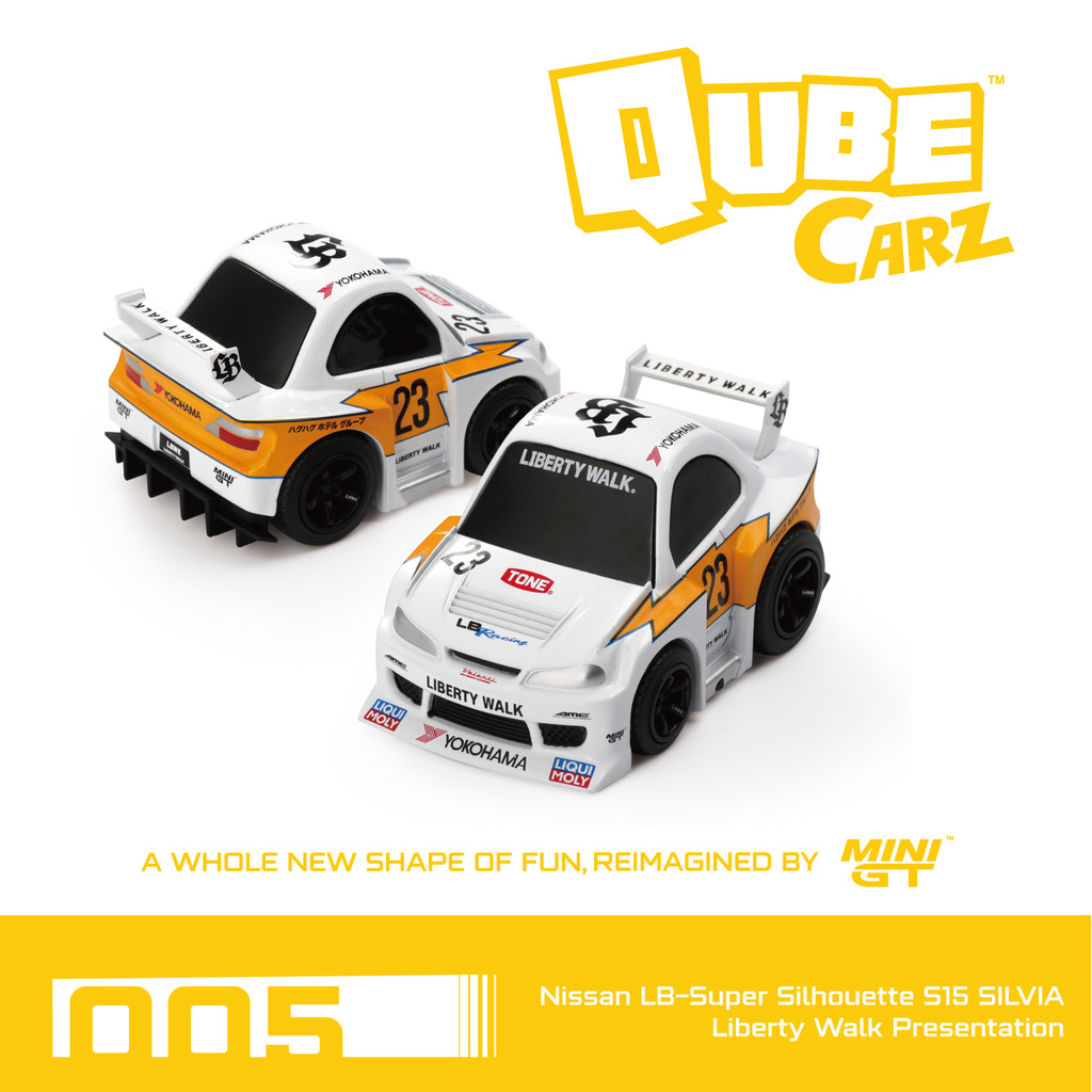 Mini GT - Qube Carz / QubeCarz 001 - 006 Static Display Scale
