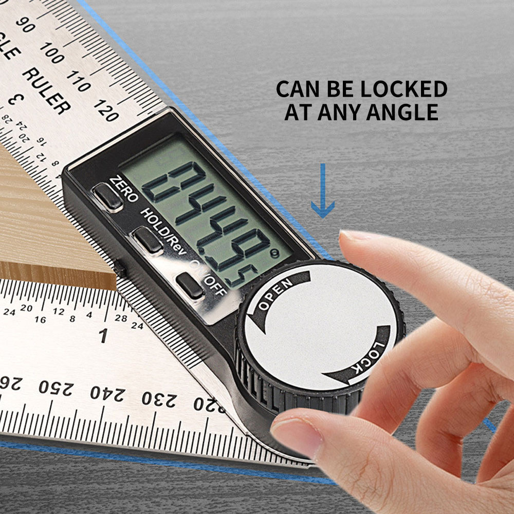 【Ready Stock】Digital Angle Ruler Angle Finder Protractor Plastic ...
