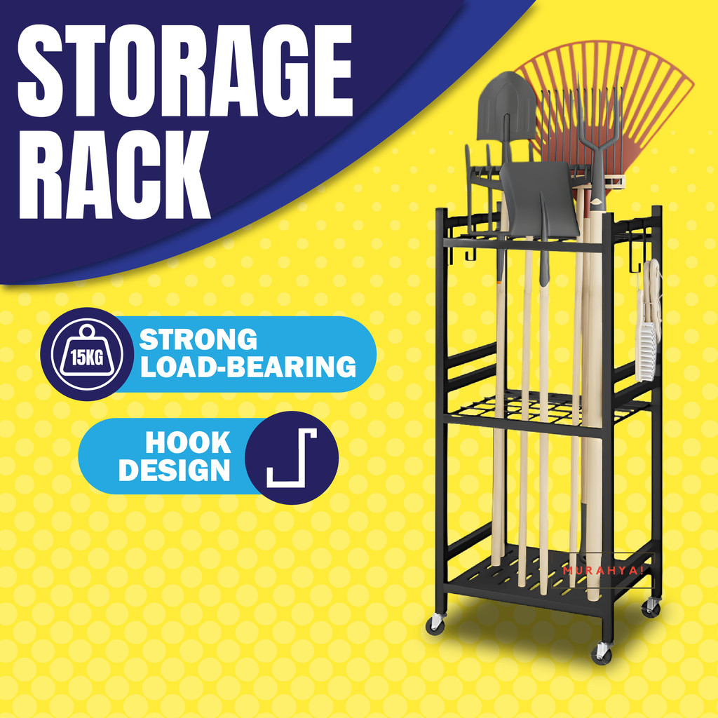 Gardening Tool Rack Rak Alat Kebun Agricultural Tool Metal Tool Rack ...