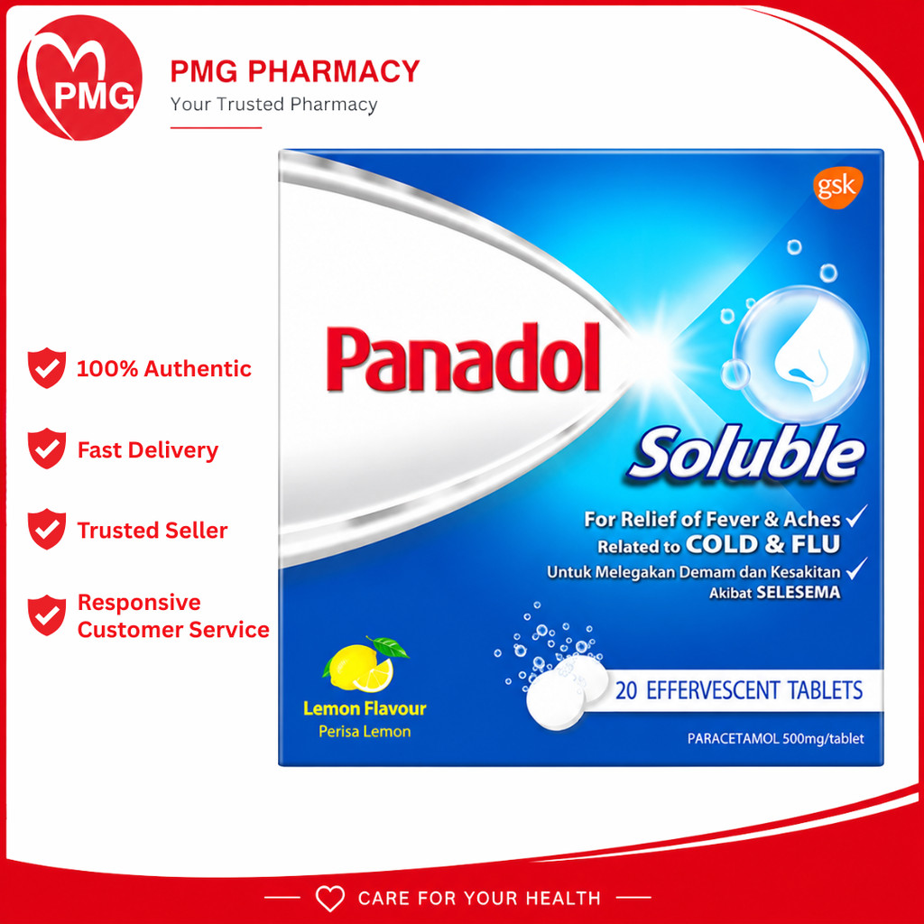 PANADOL Soluble Tablet | Shopee Malaysia