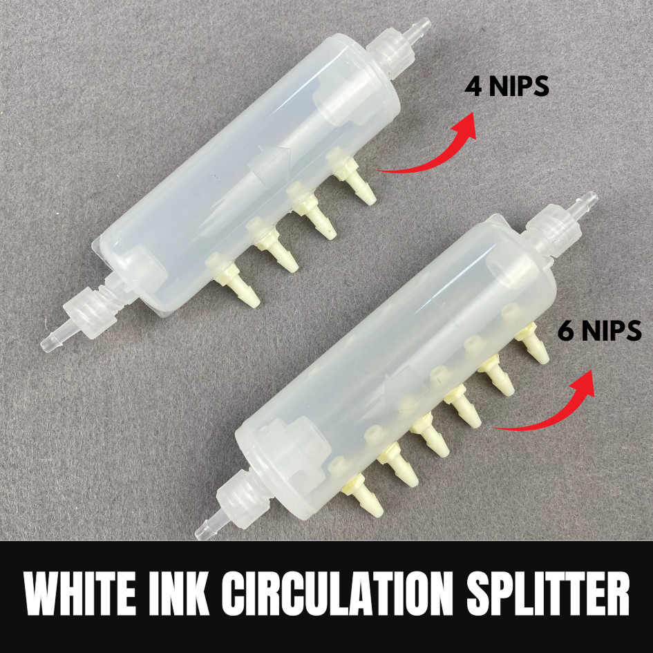 DTF WHITE INK SPLITTER CIRCULATION FOR LARGE FORMAT PRINTER MACHINE ...