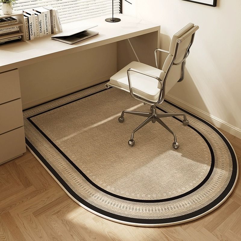 Round Computer Chair Cushion Floor Mat Bedroom Dressing Table Chair ...