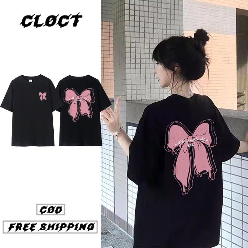 Gallery Dept Pink Letters Printed Men's and Women's Loose Short-Sleeved T-shirt