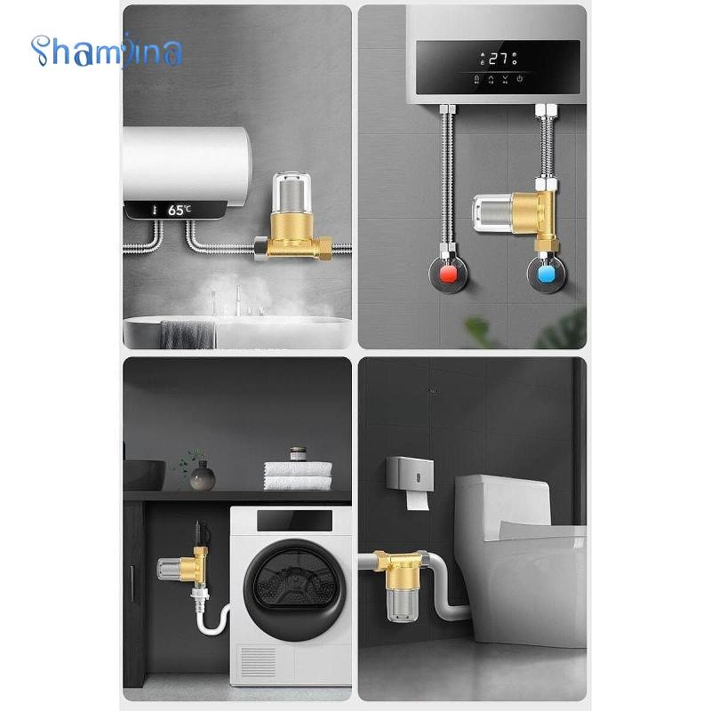 Shamjina Brass Inline Water Pre-, Universal, 1/2