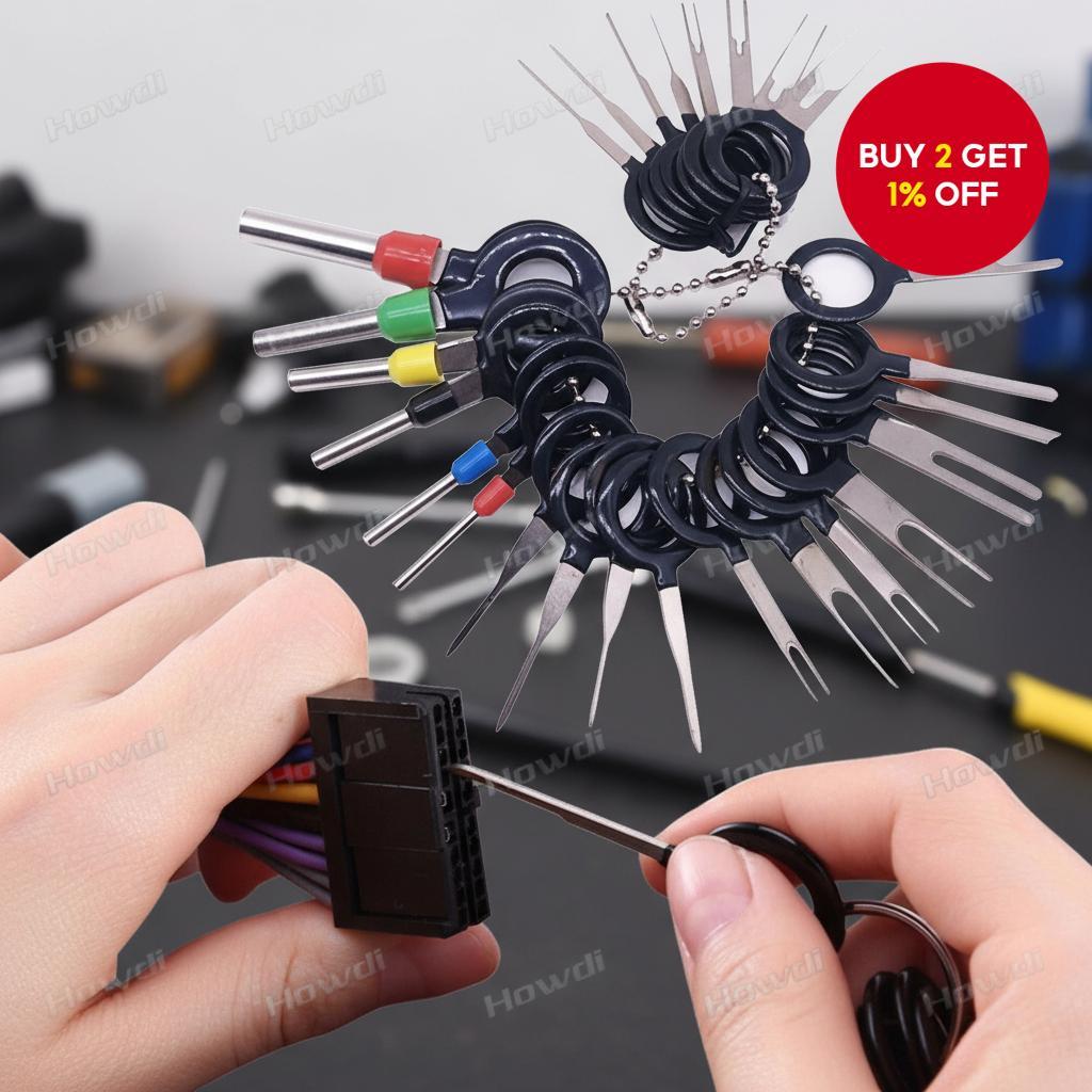 Car Terminal Disassembly Hand Tools Universal Wire Plug Connector ...