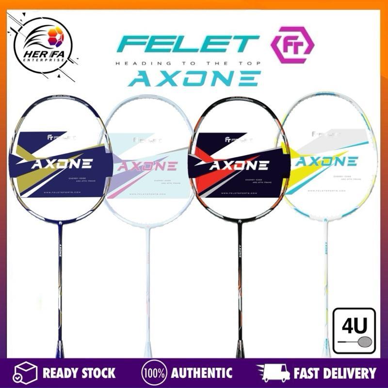 FELET AXONE 4UG1 Badminton Racquet MAX TENSION 33LBS Badminton Racket ...