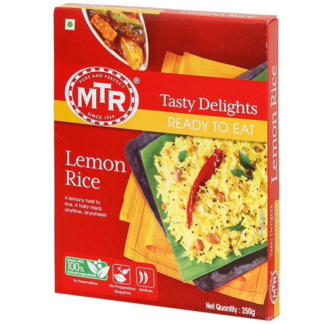 MTR Lemon Rice 250gms (new) | Shopee Malaysia
