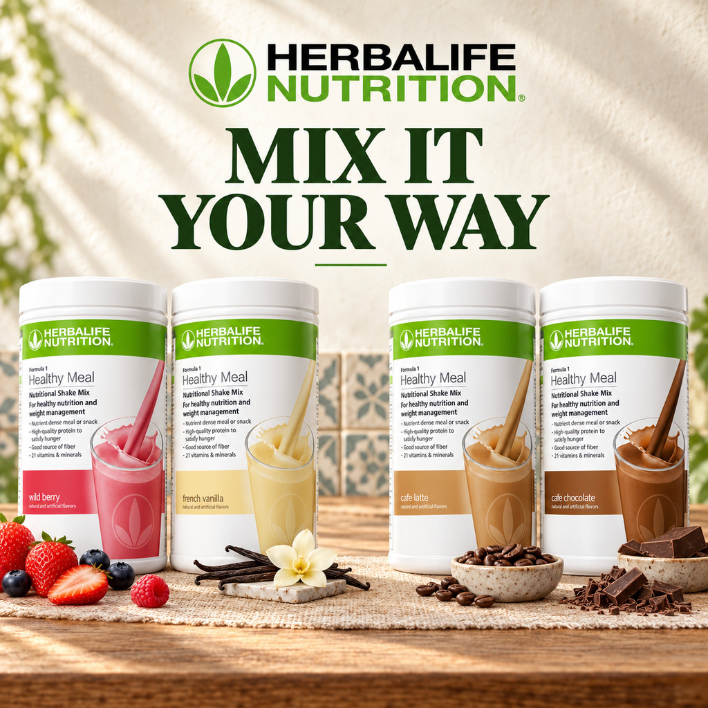 [BUY 1 FREE GIFT] Herbal Formula 1 Nutritional Shake Mix 550g Weight ...