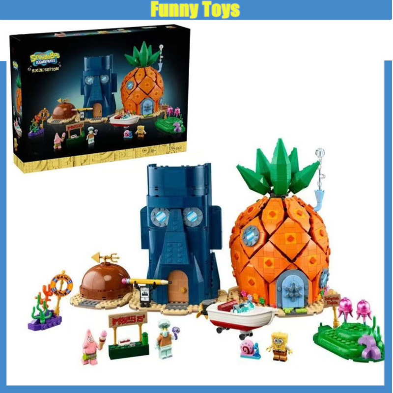 11386,SpongeBob SquarePants: Bikini Bottom,Building Blocks,Squidward’s ...
