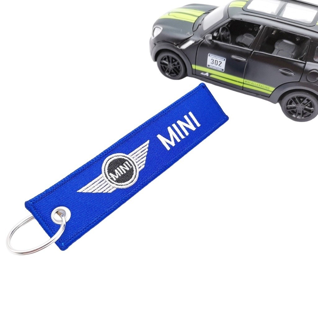 MINI COOPER Car Logo Keytag Keychain Keyring - JDM Style Accessories ...