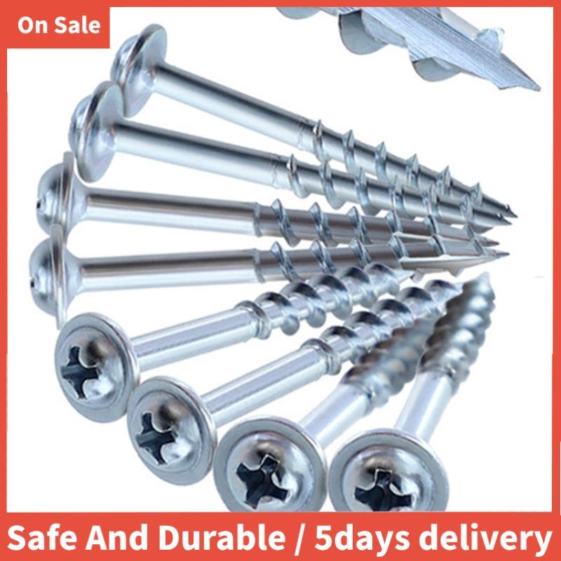 100Pcs Woodworking Pocket Hole Screws PH2 Driver Head Self-Tapping ...