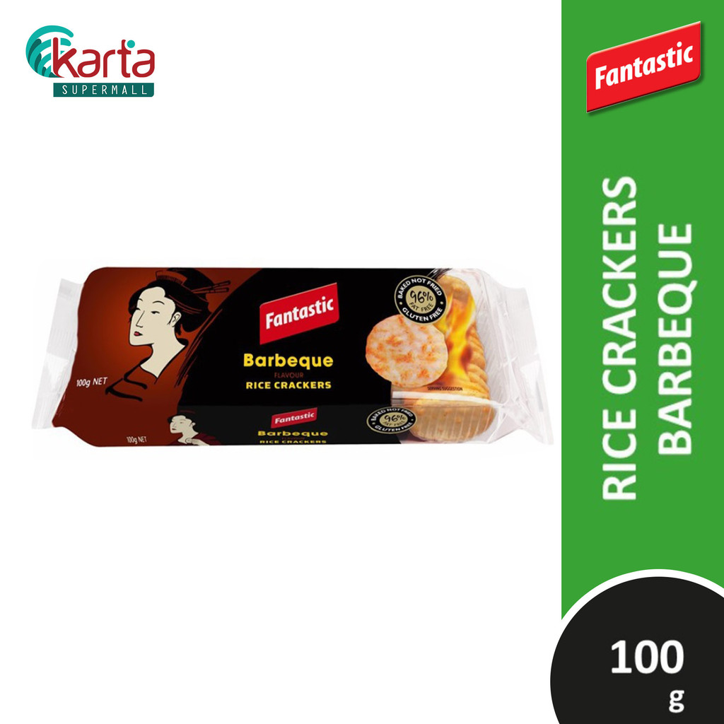 Fantastic Barbeque Rice Crackers 100g | Shopee Malaysia
