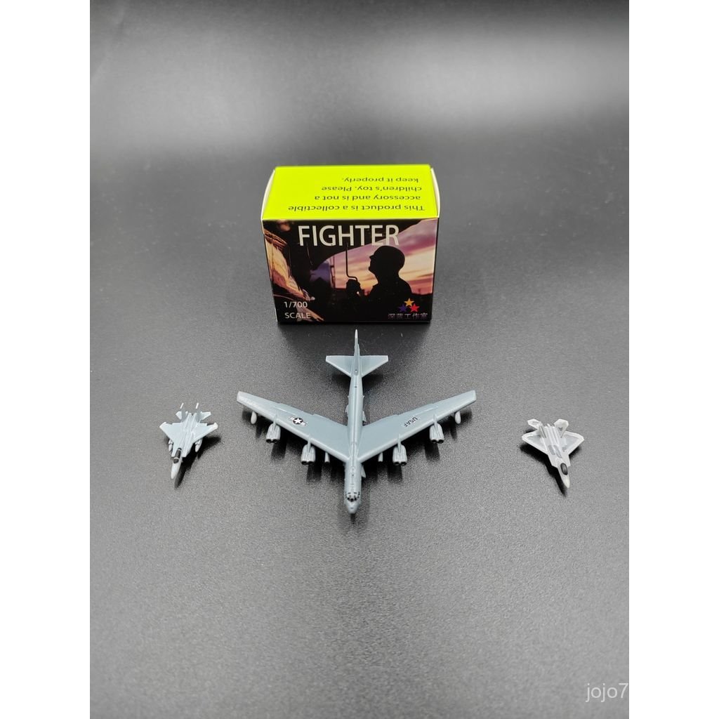 New Product Bomber Model 1/700 Fighter Miniature Model B52 Model F22 ...