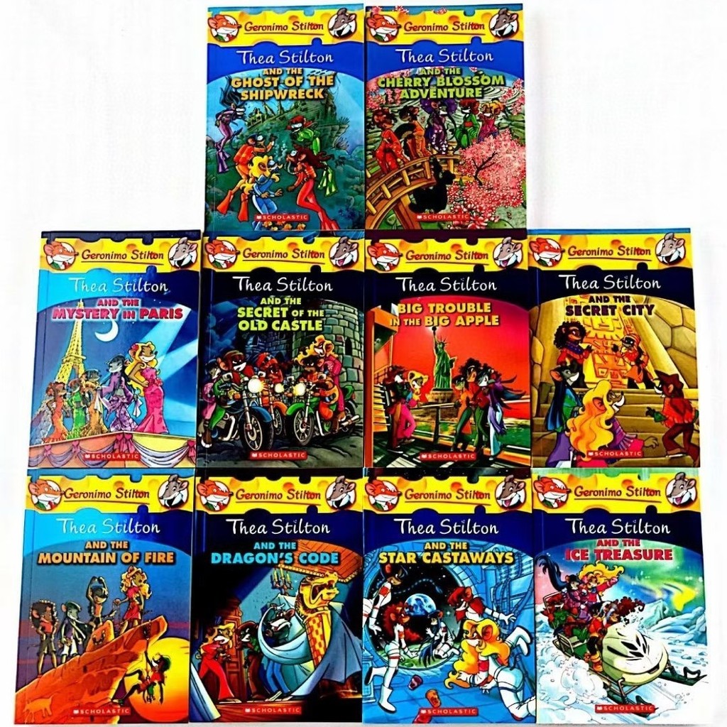 Geronimo Stilton Thea Stilton 1-31 Female Mouse Reporter Thea Sisters ...